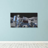 Toile Futures missions d'exploration spatiale 10 (Insitu (Plancher de Bois))