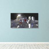 Toile Futures missions d'exploration spatiale 11 (Insitu (Plancher de Bois))
