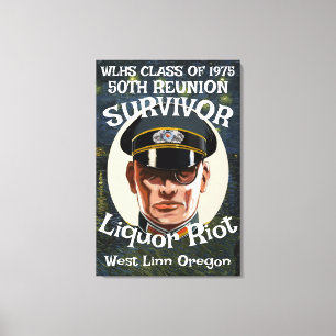 Toile FW HG SL Survivant RÉUNION DE LA PROMOTION WLHS 50