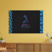 Toile G - Lettre hébraïque Gimel - Panneau d'inscription (Insitu(Salon))