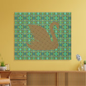 Toile Gabriel aux Portes et le Cygne d'or (Insitu(Salon))