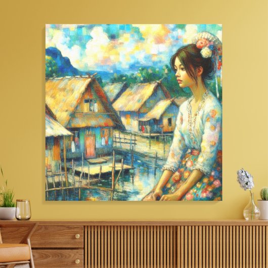 Toile Gadis Desa (Insitu(Salon))