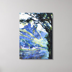 Toile Gagnon - Jour d'été, Les Andelys, Normandie