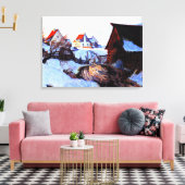 Toile Gagnon - Matinée de mars (Insitu(Salon))