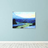 Toile Gagnon - Twilight, peinture fine art (Insitu (Plancher de Bois))