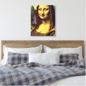 Toile Galactique Ufo Mona Lisa Imprimer (Insitu(Chambre))