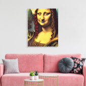 Toile Galactique Ufo Mona Lisa Imprimer (Insitu(Salon))