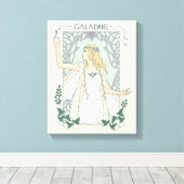 Toile Galadriel Lumière de Valinor Graphique (Insitu (Plancher de Bois))