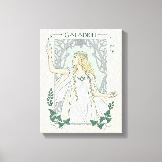 Toile Galadriel Lumière de Valinor Graphique (Recto)