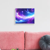 Toile Galaxie cosmique (Insitu(Salon))
