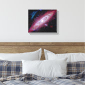 Toile Galaxie d'Andromède Messier 31 Image composite (Insitu(Chambre))