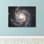 Toile Galaxie spirale Messier 101 (Insitu (Plancher de Bois))
