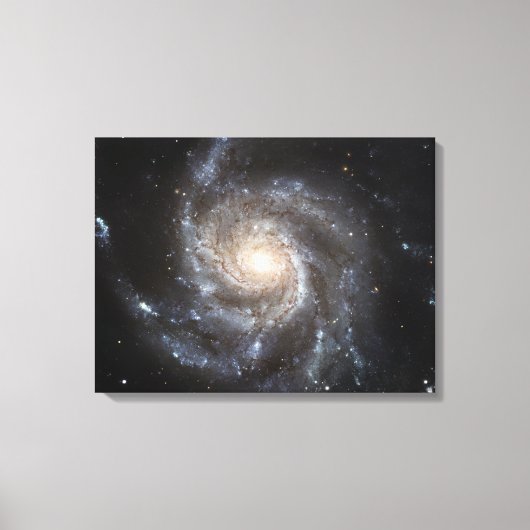 Toile Galaxie spirale Messier 101 (Recto)