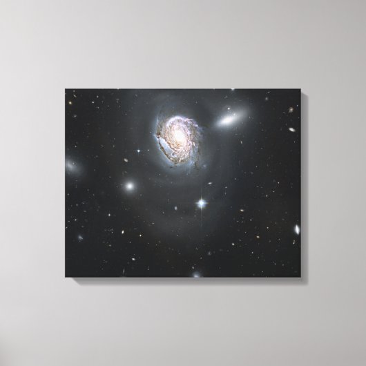 Toile Galaxie spirale NGC 4911 (Recto)