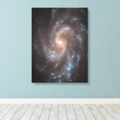 Toile Galaxie Spirale Ngc 5584 (Insitu (Plancher de Bois))