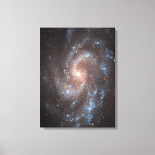 Toile Galaxie Spirale Ngc 5584 (Recto)