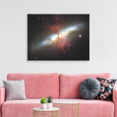 Toile Galaxie Starburst, Messier 82 (Insitu(Salon))