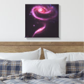 Toile Galaxies Rose Celeste Rose (Insitu(Chambre))