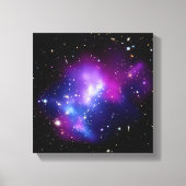 Toile Galaxy Cluster MACS J0717 Photo spatiale (Recto)