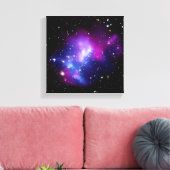 Toile Galaxy Cluster MACS J0717 Photo spatiale (Insitu(Salon))