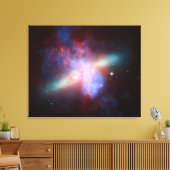 Toile Galaxy M82 Hubble NASA (Insitu(Salon))
