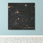 Toile Galaxy naine WLM James Webb Telescope spatial Hi-R (Insitu (Plancher de Bois))