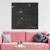Toile Galaxy naine WLM James Webb Telescope spatial Hi-R (Insitu(Salon))