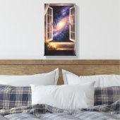 Toile Galaxy Window Wall Art (Insitu(Chambre))