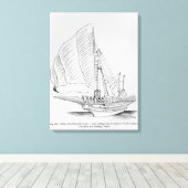 Toile Galerie du XVIème siècle (Insitu (Plancher de Bois))