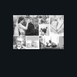 Toile Galerie familiale collage noir et blanc Photos<br><div class="desc">Je regardais un mur nu à la maison et je rêve de faire un mur de galerie. L'idée d'avoir à obtenir des images de différentes tailles ne cesse de m'empêcher d'aller de l'avant. Avez-vous le même problème ? Alors comme alternative pour nous, j'ai créé ce modèle en toile aménagé avec...</div>