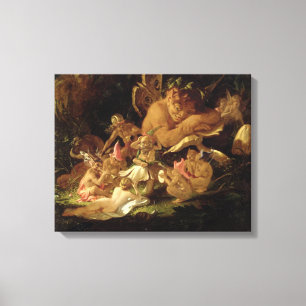 Toile Galet et fées, 'de Dream d'une nuit d'été