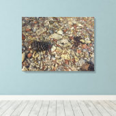 Toile Galets dans Taylor Creek Nature Photography (Insitu (Plancher de Bois))