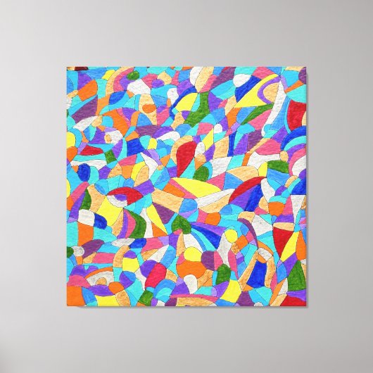 Toile Galets sur une plage (Recto)