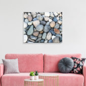 Toile Galets Wall Art (Insitu(Salon))
