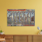 Toile Gallatin, Tennessee - Scènes de grandes lettres (Insitu(Salon))