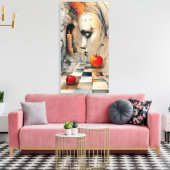 Toile Gallery-Style Pet Portrait Canvas – Meaningful Hom (Insitu(Salon))