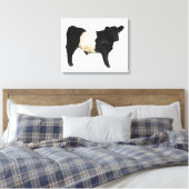 Toile Galloway Ceer Cutout Beltie Cadeau (Insitu(Chambre))