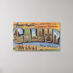 Toile Gallup, Nouveau Mexique - grandes scènes 2 de