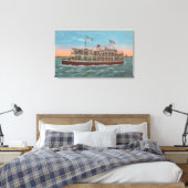 Toile Galveston, TX - Vue du Galvez (Insitu(Chambre))