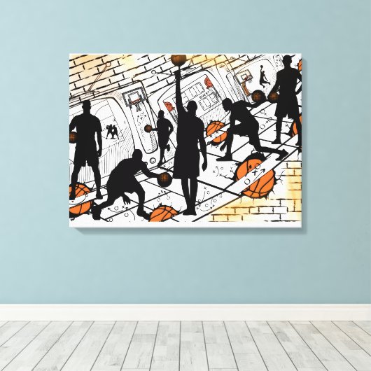 Toile Game On (Insitu (Plancher de Bois))