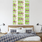Toile Game Over, Level Up : Aventure rétro en sandbox à (Insitu(Chambre))