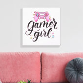 Toile Gamer fille (Insitu(Salon))