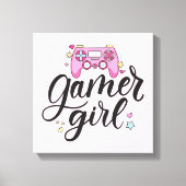 Toile Gamer fille (Recto)