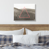 Toile Gamme de montagnes géométriques (Insitu(Chambre))