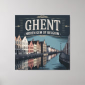 Toile Gand - Joyau Caché de la Belgique (Recto)