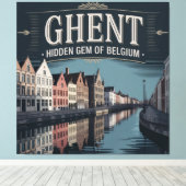 Toile Gand - Joyau Caché de la Belgique (Insitu (Plancher de Bois))