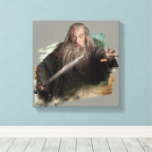 Toile Gandalf avec épée (Insitu (Plancher de Bois))