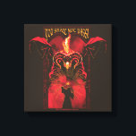 Toile GANDALF™ Vs Balrog "You Shall Not Pass" Graphic<br><div class="desc">THE LORD OF THE RINGS™ | Stop everyone in their tracks with this jaw-dropping graphic of Gandalf standing up against a mighty Balrog! Wear this on a cool graphic tee, shopping tote bag, or personalized notebook. Shop this design on even more custom Zazzle gifts!</div>