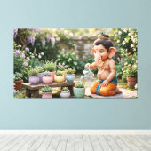 Toile Ganesh (Insitu (Plancher de Bois))