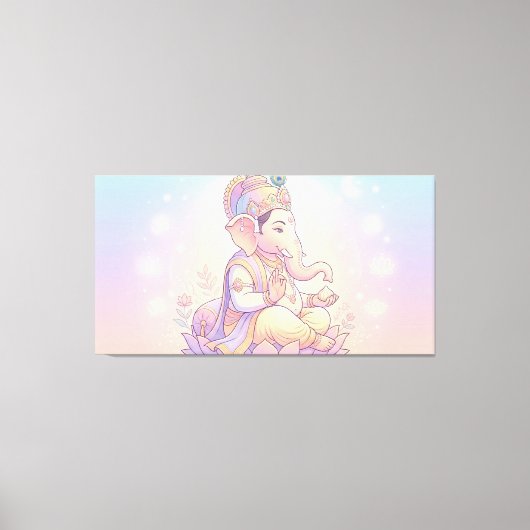 Toile Ganesha Calme Divin (Recto)